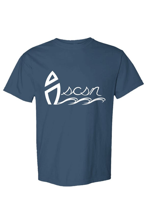 Ascsn White &amp;amp; Dk Blue