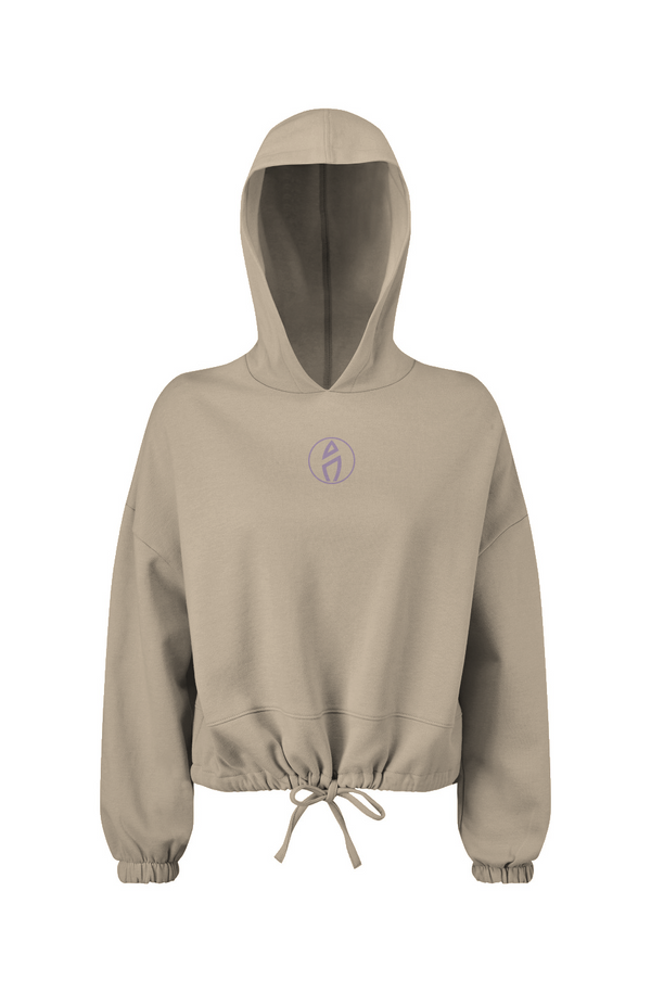 ASCSN Ladies' Cropped Oversize Hoodie