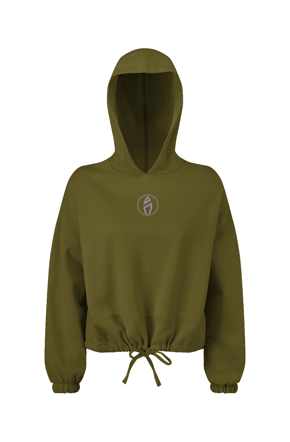 ASCSN Ladies' Cropped Oversize Hoodie
