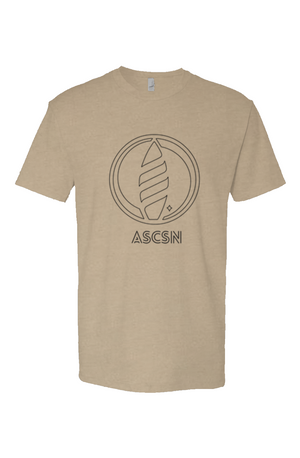 ASCSN Logo - Heather Short Sleeve T shirt